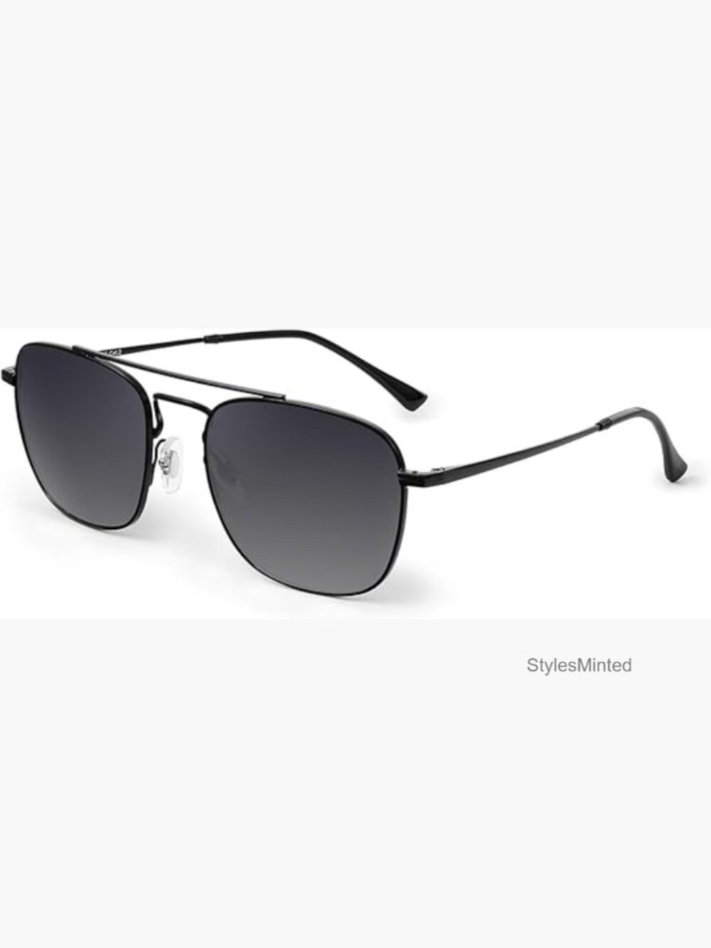 Vintage Aviator Sunglasses Metal Frame UV400 Glass Lens